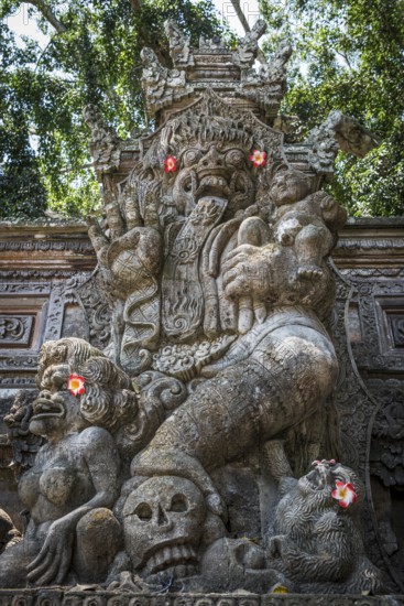 Decorated temple figure, Hinduism, Tradition, Bali, Indonesia