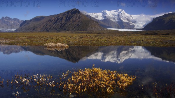 Iceland, Europe, landscape in Skaftafell NP, Skaftafell NP