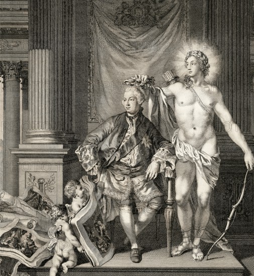 King George III or George William Frederick, 1738, 1820, King of Great Britain and King of Ireland