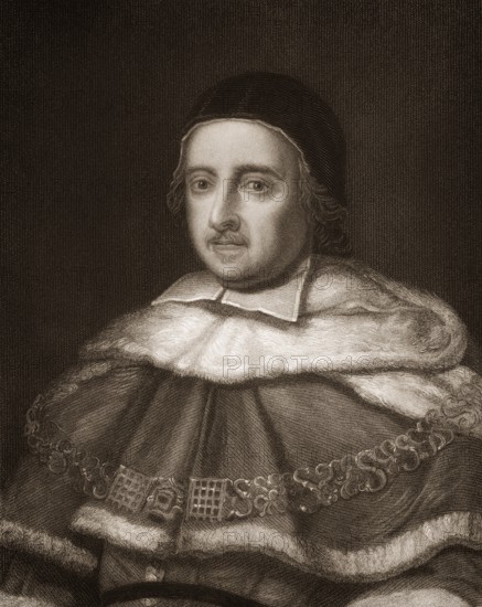 Sir Matthew Hale, 1609-1676, an English barrister, judge and lawyer