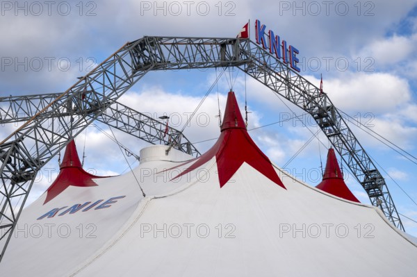 Circus tent Circus Knie, Rapperswil, Switzerland