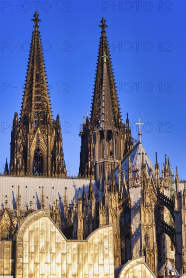 Cologne Cathedral, Museum Ludwig, Cologne, North Rhine-Westphalia, Germany