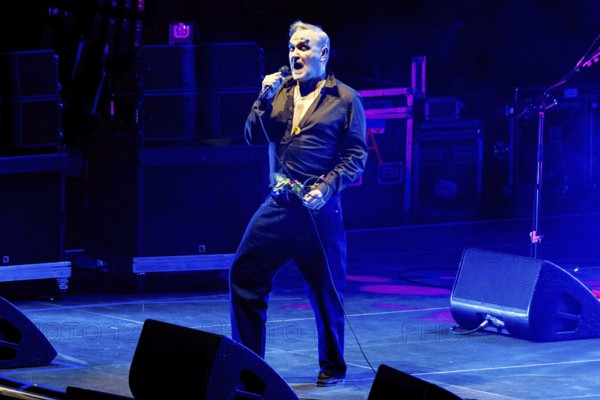 Morrissey live on Live Across Europe tour at the Hamburg Sports Hall on 15.02.2026