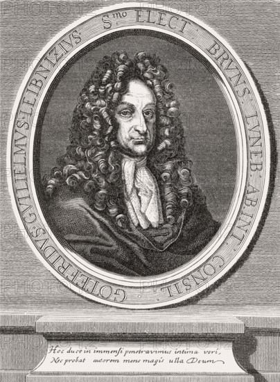 Gottfried Wilhelm Leibnitz, 1646, 1716, German Scientist