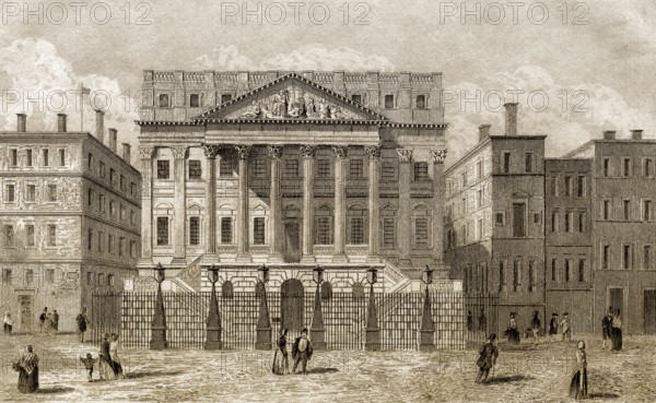 Mansion House, die offizielle Residenz des Oberbürgermeisters von London, 18.