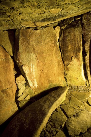 Le Dehus prehistoric passage burial tomb, Vale, Guernsey