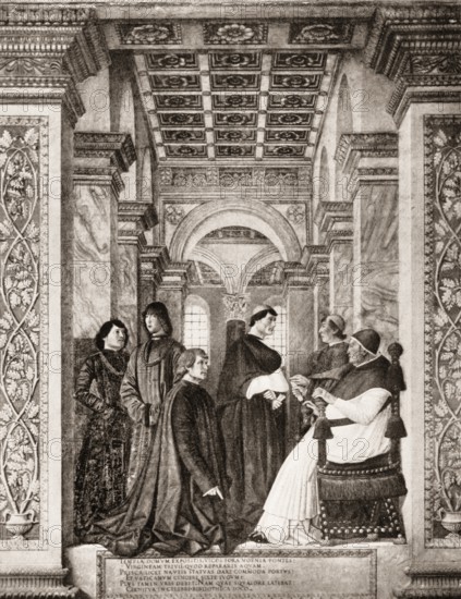 Pope Sixtus IV, 1414 –1484, born Francesco della Rovere, Pope from 1471 to his death