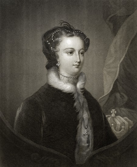 Mary Stuart or Mary I. 1542-1587, Queen of Scotland and France