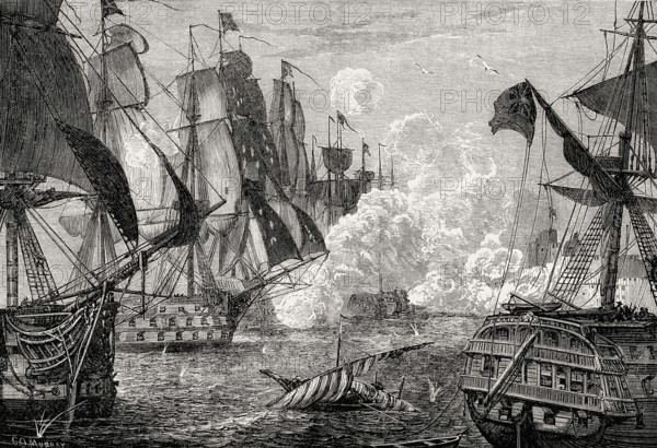 The Bombardment of Acre, Egyptian–Ottoman War, 1840
