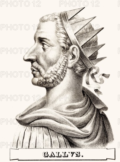 Trebonianus Gallus, 206-253, römischer Kaiser