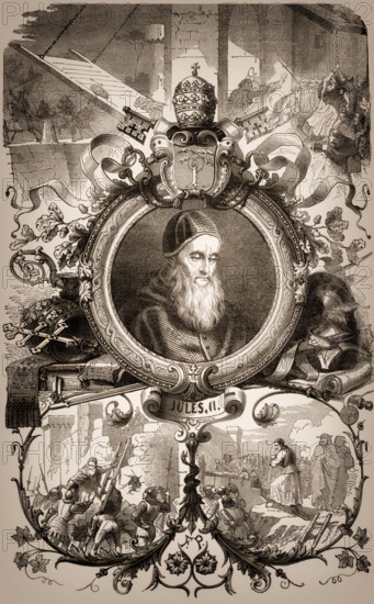 Pope Julius II, 1443 – 21 February 1513, Pope from 1 November 1503 to his death