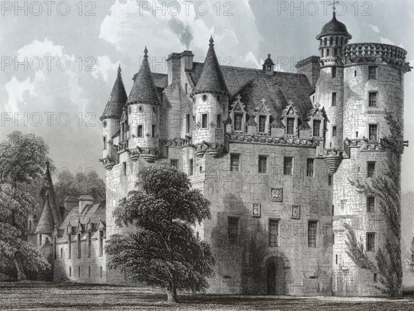 Castle Fraser, near Kemnay, Aberdeenshire, Scotland, United Kingdom