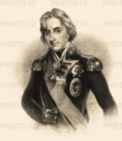 Horatio Nelson, 1st Viscount Nelson, 1st Baron Nelson of the Nile, Duke of Bronte, 1758-1805, britischer Admiral