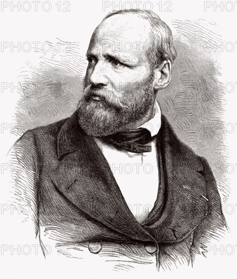 Karl Girardet, 1813-1871, ein Schweizer Maler und Illustrator