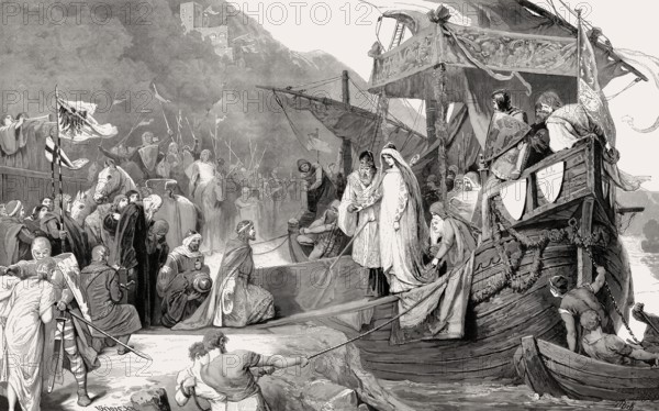 F Isabella of England, the bride of Frederick II, 1194-1250, German Holy Roman Emperor