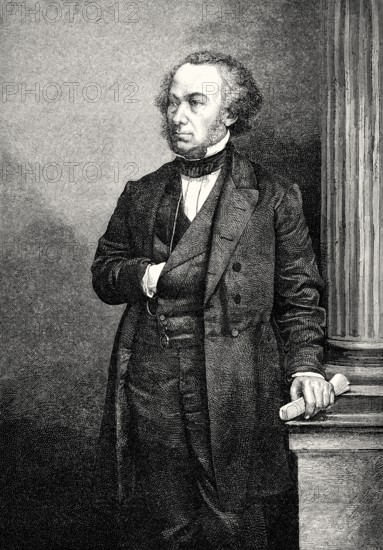 Richard Cobden, 1804-1865, an English manufacturer and Radical and Liberal statesman