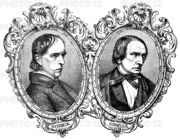 Johann Friedrich Overbeck, Peter von Cornelius, German painters