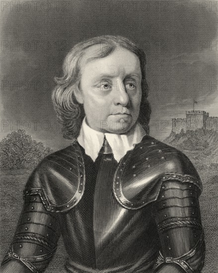 Oliver Cromwell, 1599-1658, Lordprotektor von England, Schottland und Irland, Befehlshaber der Parlamentsarmee