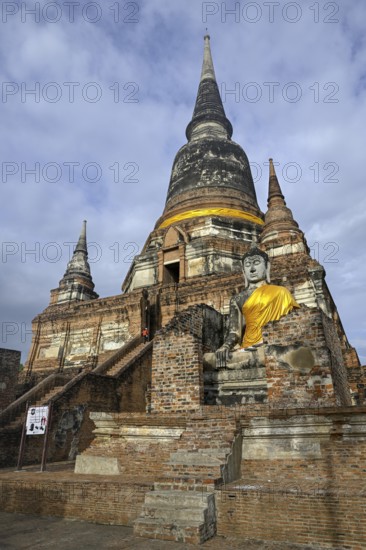 Wat Yai Chai Mongkhon, Buddhist temple, Ayutthaya, Ayutthaya Province, Thailand