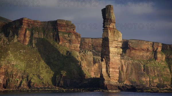 Europe, Scotland, Great Britain, England, landscape, surf pillars, Old Man of Hoy, Orkney Islands
