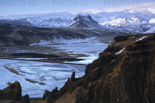 Iceland, Cape Dyrholaey, Peninsula