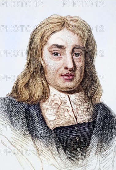 Thomas Sydenham, 1624-1689, English physician, Illustration from Old England's Worthies, published around 1880, Historical, digitally restored reproduction from a 19th century original, Record date not stated