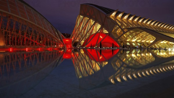 Valencia, City of Arts and Sciences, Valencia, Spain