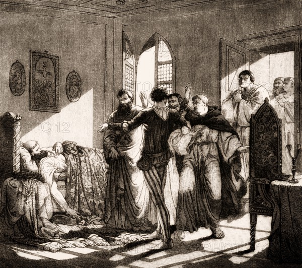 The Cardinal Camerlengo or Chamberlain, death of Pope Boniface II, 17 October 532