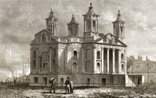 Kirche des Heiligen Johannes des Evangelisten, Westminster, Smith Square, London, 18.