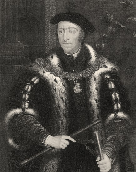 Thomas Howard, 3. Herzog von Norfolk, 1473-1554, ein prominenter Politiker der Tudorzeit