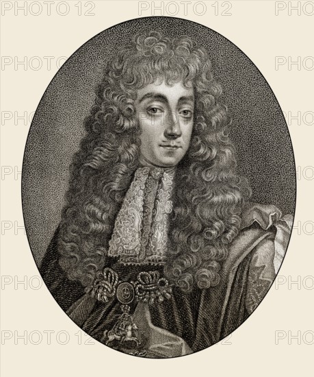 George Villiers, 2nd Duke of Buckingham, 20th Baron de Ros of Helmsley, 1628-1687, an English statesman and poet