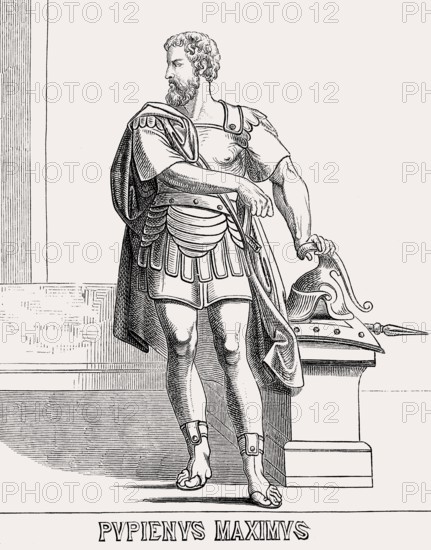 Pupienus, or Pupienus Maximus, c. 165/170 – 29 July 238, Roman Emperor