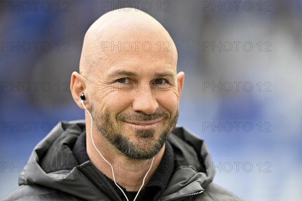 Coach coach Christian Ilzer TSG 1899 Hoffenheim portrait smiling soccer Bundesliga, PreZero Arena, Sinsheim, Baden-Württemberg, Germany