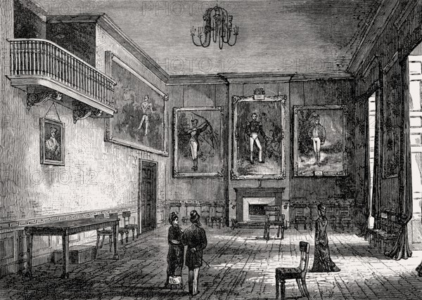The Archers' Hall, Edinburgh, Scotland, 19th century