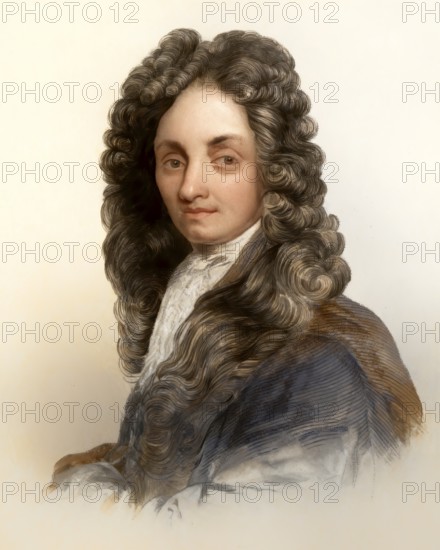 Portrait of Sir Christopher Michael Wren, 1632 - 1723, an English architect