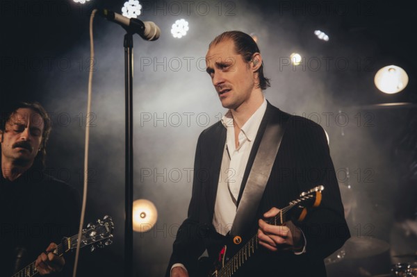 Singer Ben Hartmann from Billions live on 10 years of cocaine and raspberry ice cream tour 2026 in Berlin's ballroom Kreuzberg on 05.02.2026