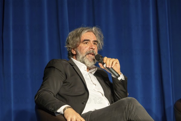 Series of talks organised by the writers' association PEN on the topic IST DAS NOCH / SCHON MEIN LAND? in Ludwigshafen am Rhein***Denis Yücel (journalist, speaker PEN Berlin)