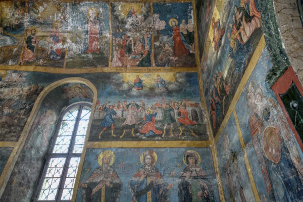 Krusedol Monastery, Frescoes and mural paintings, Vojvodina Province, Serbia