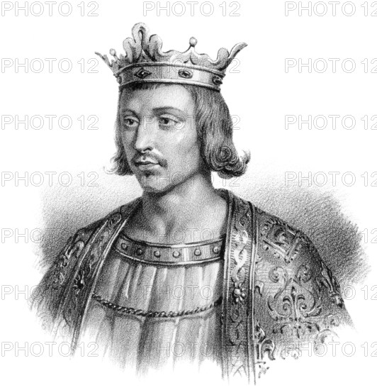 Childebert III, called the Just, 670 or 683-711, Merovingian King of the Franks