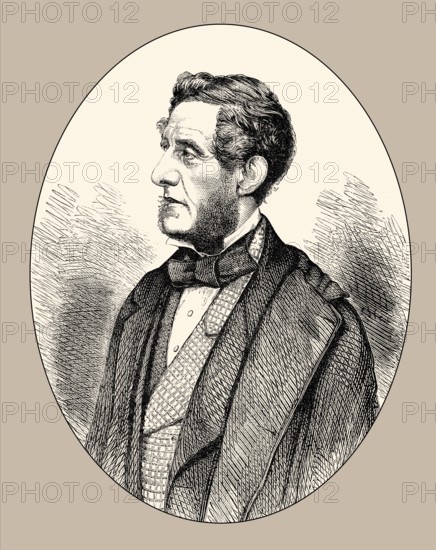 Anthony Ashley-Cooper, 7th Earl of Shaftesbury or Lord Shaftesbury, Lord Ashley, 1801-1885, a British politician and philanthropist of the Victorian era