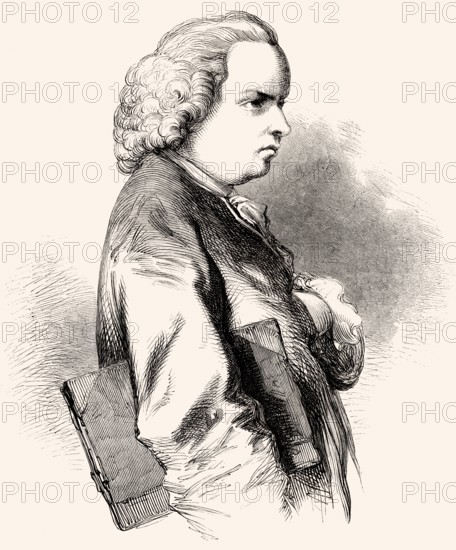 Oliver Goldsmith 1728, 1774, ein irischer Schriftsteller und Arzt