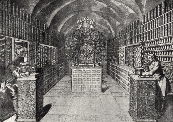 Old German pharmacy