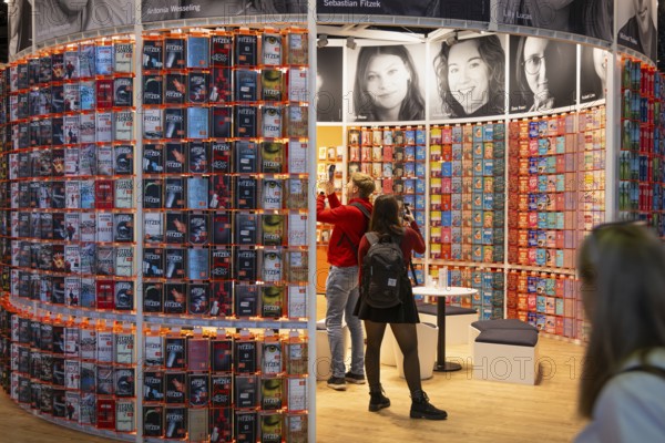 The 77th Frankfurt Book Fair takes place from 15 - 19 October 2025, Exhibition Grounds, Frankfurt am Main, Hesse, Germany