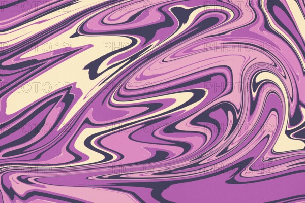Abstract marble swirl illustration in shades of purple and cream, creating a fluid, dynamic pattern perfect for vibrant background use