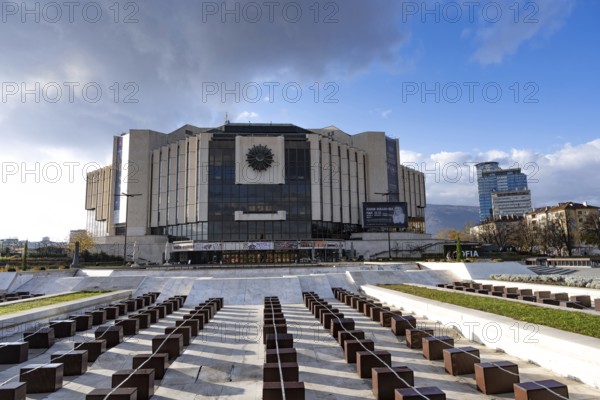 Sofia, Bulgaria. November 22nd 2025. The National Palace of Culture, Congress Centre Sofia (NDK) one of the largest multifunctional conference and cultural centers in the world, Sofia, Bulgaria
