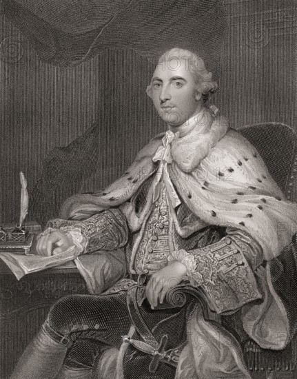William Petty, 1st Marquess of Lansdowne, The Earl of Shelburne, 1737-1805, an Irish-born British Whig statesman, Prime Minister
