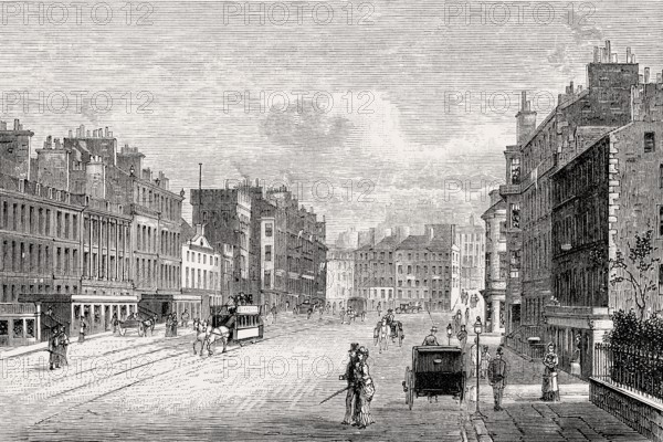 Leith Walk, Edinburgh, Scotland, 19th century