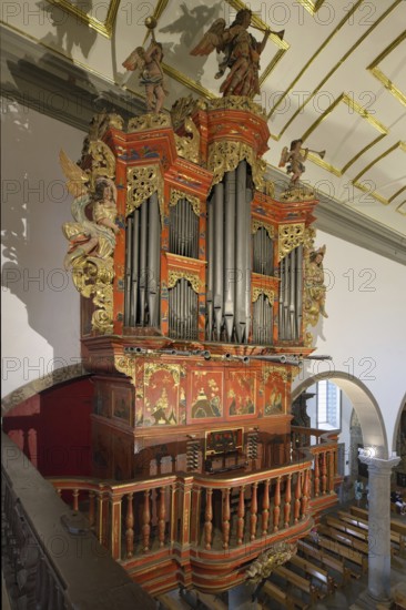 Se Cathedral, Great Organ, Faro, Algarve, Portugal