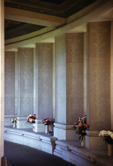 Air Forces Memorial, Runnymede, Englefield Green, Egham, Surrey, England, UK c 1963