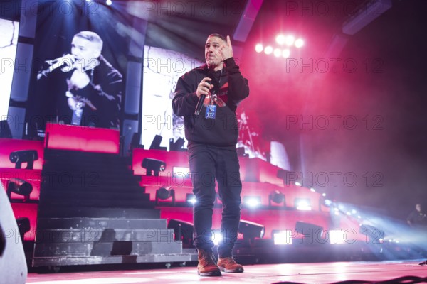 Bushido (real name: Anis Mohamed Youssef Ferchichi) live on Alles wird gut - Tour 2026 at the Uber Arena in Berlin on 07/03/2026